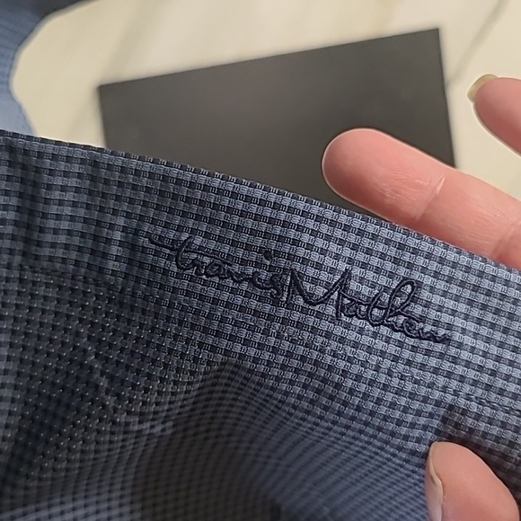 Travis Mathew Long Sleeve Button Up  Blue Golf Casual Men's Size XL - Picture 6 of 7